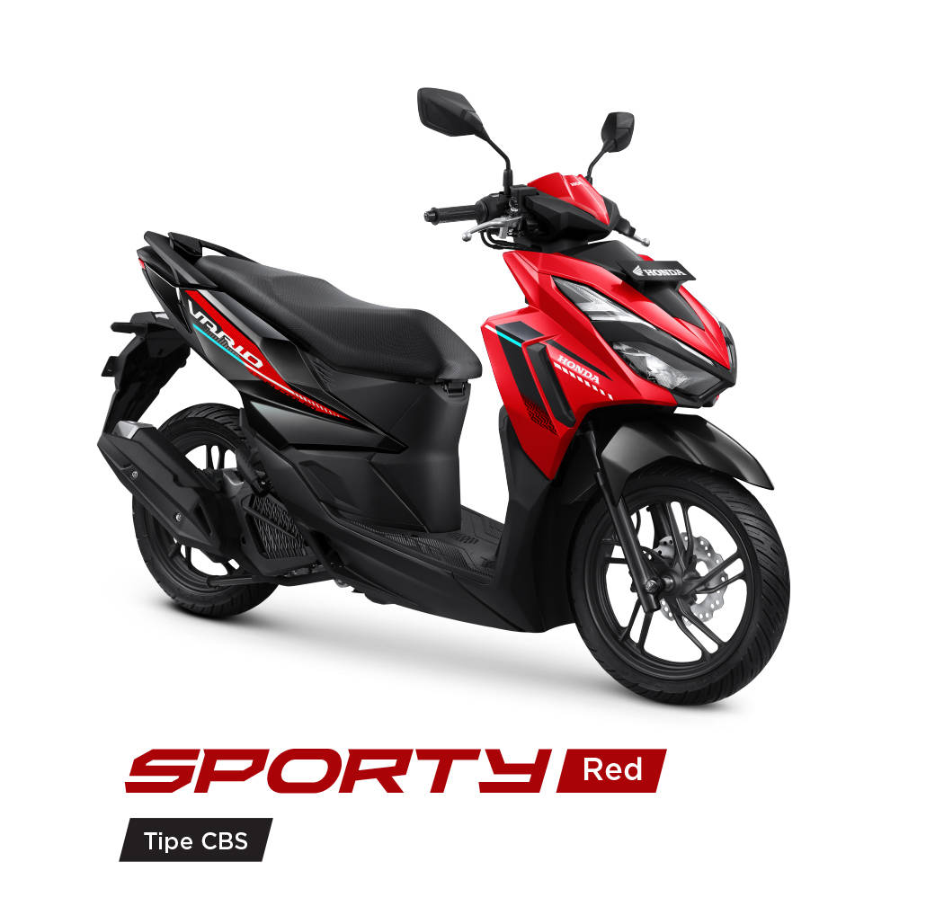 Motor honda vario sporty, red tipe cbs.